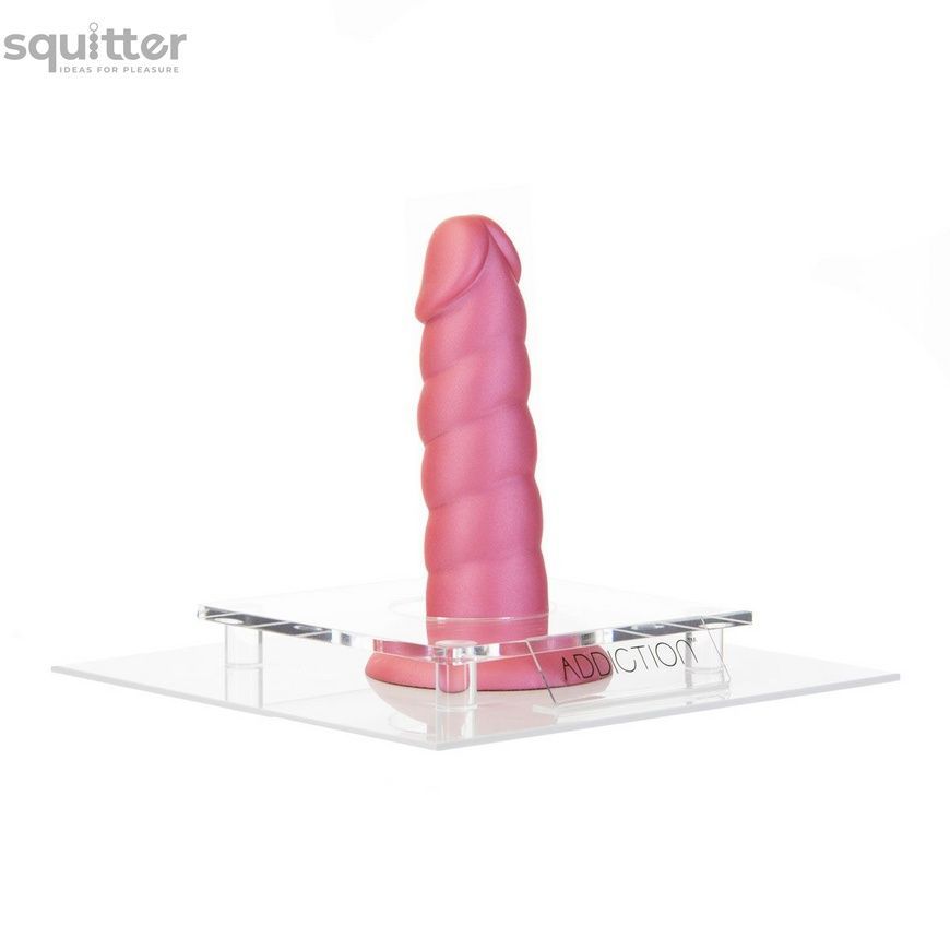 Фалоімітатор Fantasy by Addiction Unicorn Dildo 5.5&rdquo; Pink, віброкуля в подарунок SX3158 - онлайн-сексшоп Сквітер