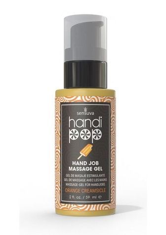 Смачний гель для вишуканих мануальних та оральних пестощів Sensuva &mdash; Handipop Orange Creamsicle 59мл SO9822 - онлайн-сексшоп Сквітер
