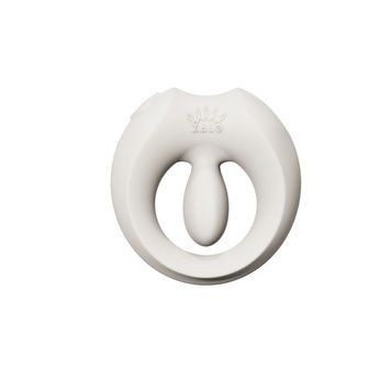 Ерекційне смарт-віброкільце Zalo Apis Ivory White, до 4 годин роботи, зарядний кейс SX2692 - онлайн-сексшоп Сквітер