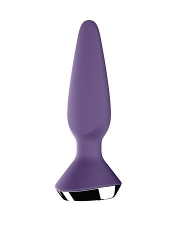 Анальна смарт-вібропробка Satisfyer Plug-ilicious 1 Purple SO5442 - онлайн-сексшоп Сквітер
