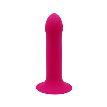 Ділдо з присоскою Adrien Lastic Hitsens 2 Pink, відмінно для страпона, макс діаметр 4 см, довжина 16 AD24011 фото