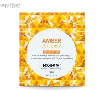 Пробник массажного масла EXSENS Amber Jojoba 3мл SO2384 фото