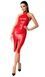 Сукня Noir Handmade F354 Red powerwetlook dress - XXL SX2108,3 - інтернет-магазин інтимних товарів Squitter