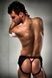 Чоловічі трусики з рожевим гульфіком Passion 007 THONG pink L/XL PSM0074,2 - інтернет-магазин інтимних товарів Squitter