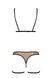 Еротичний комплект спідньої білизни Passion GABI SET L/XL beige, трусики з гартерами SO8436,4 - інтернет-магазин інтимних товарів Squitter