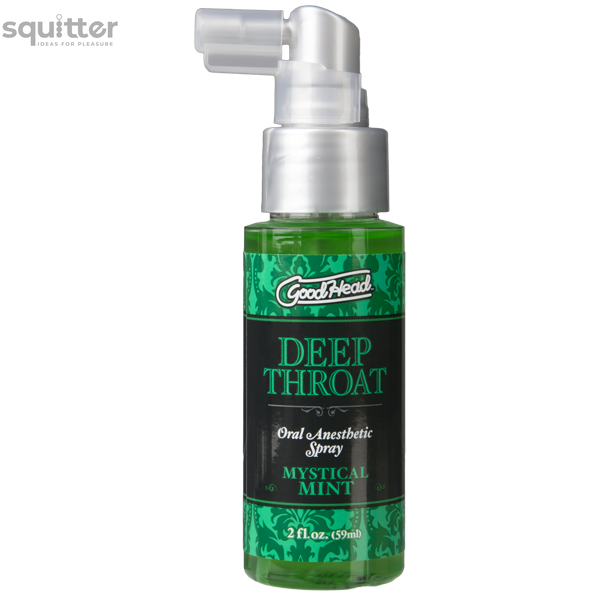 Спрей для мінету Doc Johnson GoodHead DeepThroat Spray - Mystical Mint 59 мл для глибокого мінету SO2799 фото