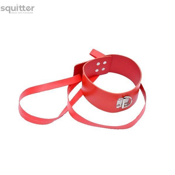 Набор MAI BDSM STARTER KIT N&ordm; 75 Red: плеть, кляп, наручники, маска, ошейник, веревка, зажимы SO5004 - онлайн-сексшоп Сквитер