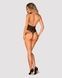 Бодистокинг с крупными ячейками и открытой спиной Obsessive B119 teddy S/M/L, халтерSO7207,4 - интернет-магазин интимных товаров Squitter