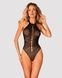 Бодистокинг с крупными ячейками и открытой спиной Obsessive B119 teddy S/M/L, халтерSO7207,1 - интернет-магазин интимных товаров Squitter