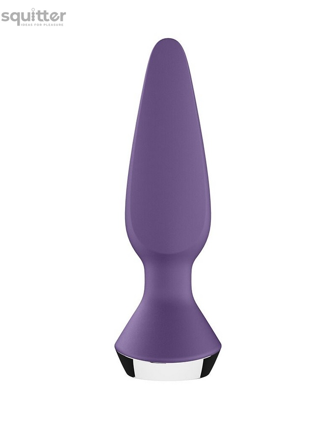 Анальна смарт-вібропробка Satisfyer Plug-ilicious 1 Purple SO5442 фото