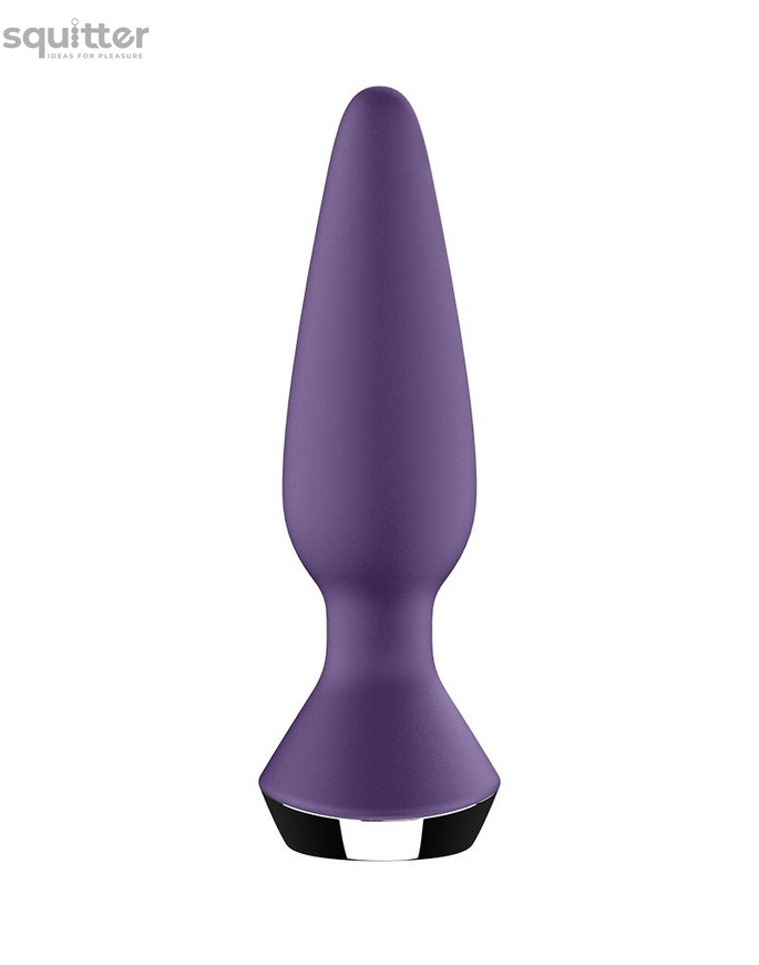 Анальна смарт-вібропробка Satisfyer Plug-ilicious 1 Purple SO5442 фото