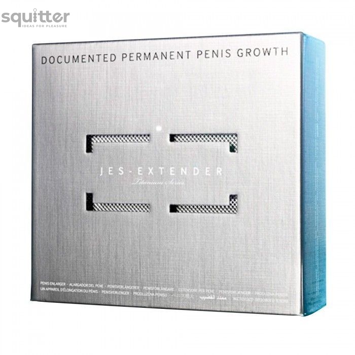 Экстендер для увеличения члена Jes-Extender Titanium, ремешковый, алюминиевый кейс SO2912 фото