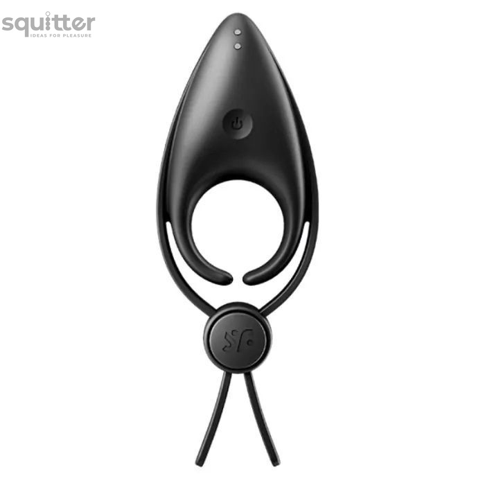 Эрекционное виброкольцо лассо с регулировкой размера Satisfyer Sniper Black SO6079 фото