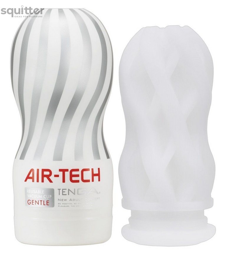 Мастурбатор Tenga Air-Tech Gentle, більш висока аеростимуляція та всмоктувальний ефект ATH-001W фото