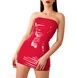 Сексуальна вінілова сукня Art of Sex - Jaklin, розмір XS-M, колір червоний SO7507,2 - інтернет-магазин інтимних товарів Squitter