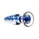 Стеклянная анальная пробка с внутренней спиралью Gildo Glass Buttplug No. 23SO4417,2 - интернет-магазин интимных товаров Squitter