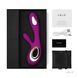 Вибратор-кролик LELO Soraya Wave Deep Rose, манящие движения стволаSO8113,7 - интернет-магазин интимных товаров Squitter