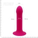 Ділдо з присоскою Adrien Lastic Hitsens 2 Pink, відмінно для страпона, макс діаметр 4 см, довжина 16 AD24011 фото 2