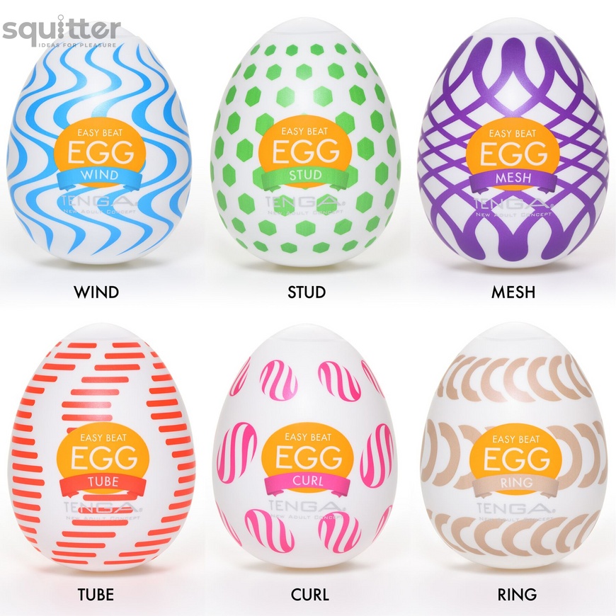 Набор мастурбаторов-яиц Tenga Egg Wonder Pack (6 яиц) SO5500 фото