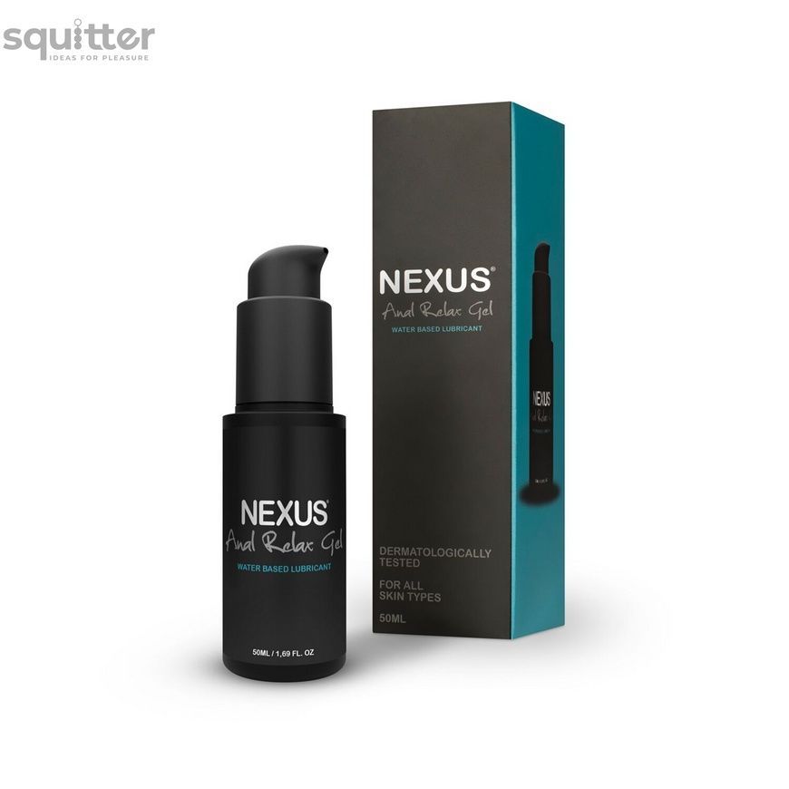 Расслабляющий анальный лубрикант на водной основе Nexus RELAX - Anal Relaxing Gel 50ml SO6643 - онлайн-сексшоп Сквитер