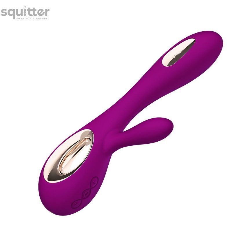 Вибратор-кролик LELO Soraya Wave Deep Rose, манящие движения ствола SO8113 - онлайн-сексшоп Сквитер