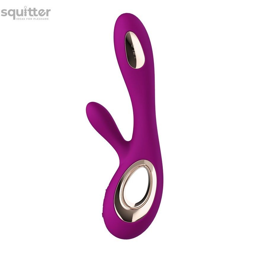 Вибратор-кролик LELO Soraya Wave Deep Rose, манящие движения ствола SO8113 - онлайн-сексшоп Сквитер