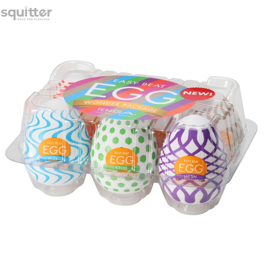 Набор мастурбаторов-яиц Tenga Egg Wonder Pack (6 яиц) SO5500 фото