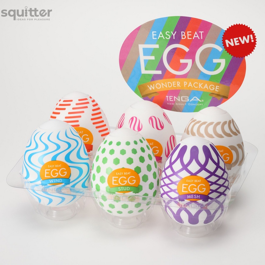 Набор мастурбаторов-яиц Tenga Egg Wonder Pack (6 яиц) SO5500 фото