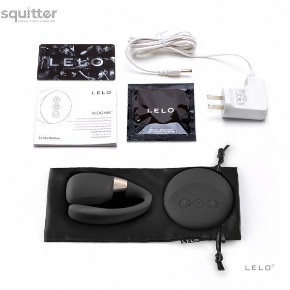 Вібратор для пар LELO Tiani 3 Black, 2 мотори, пульт ДК SO8114 - онлайн-сексшоп Сквітер