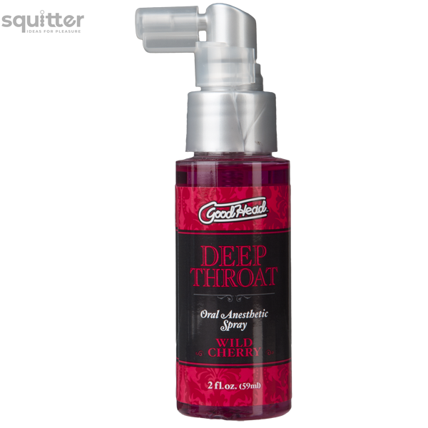 Спрей для мінету Doc Johnson GoodHead DeepThroat Spray - Wild Cherry 59 мл для глибокого мінету SO2800 фото