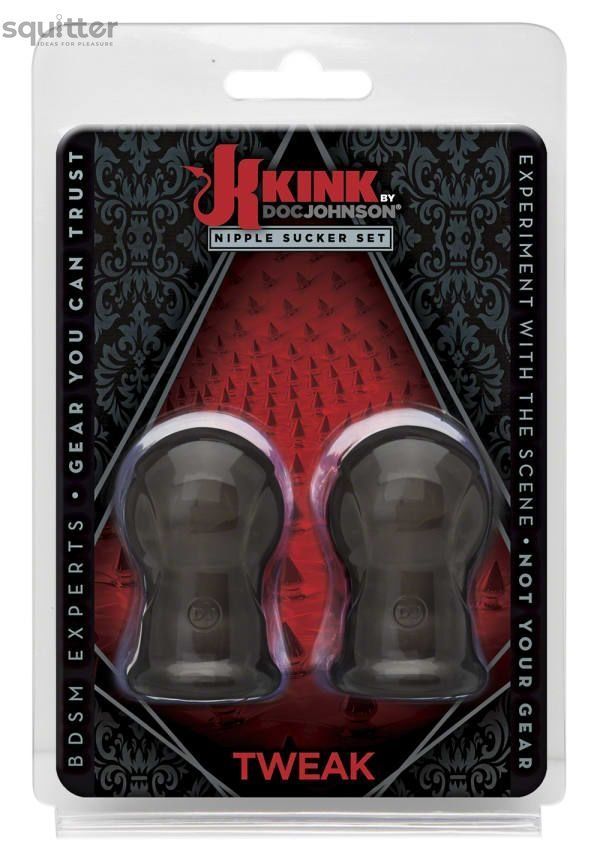 Присоски для сосков Doc Johnson Kink - Tweak - Nipple Sucker Set SO4016 - онлайн-сексшоп Сквитер