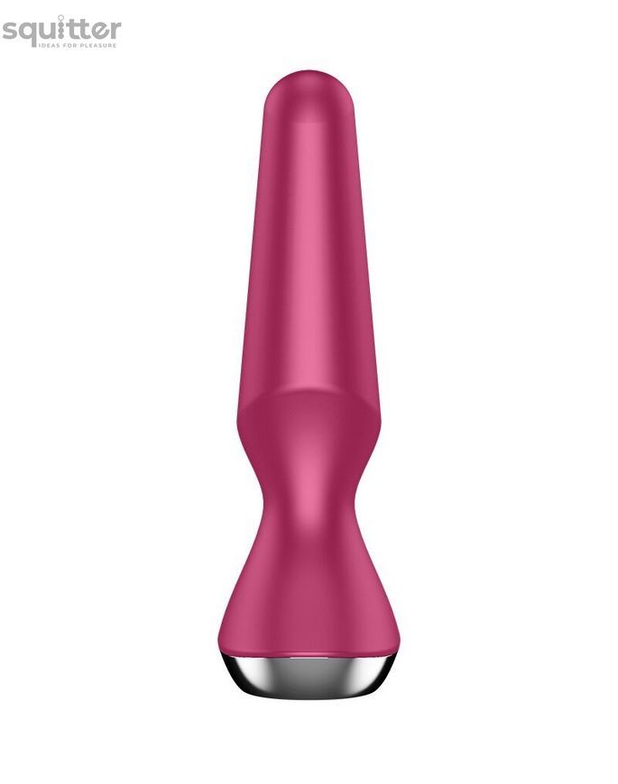 Анальна смарт-вібропробка Satisfyer Plug-ilicious 2 Berry SO5443 - онлайн-сексшоп Сквітер