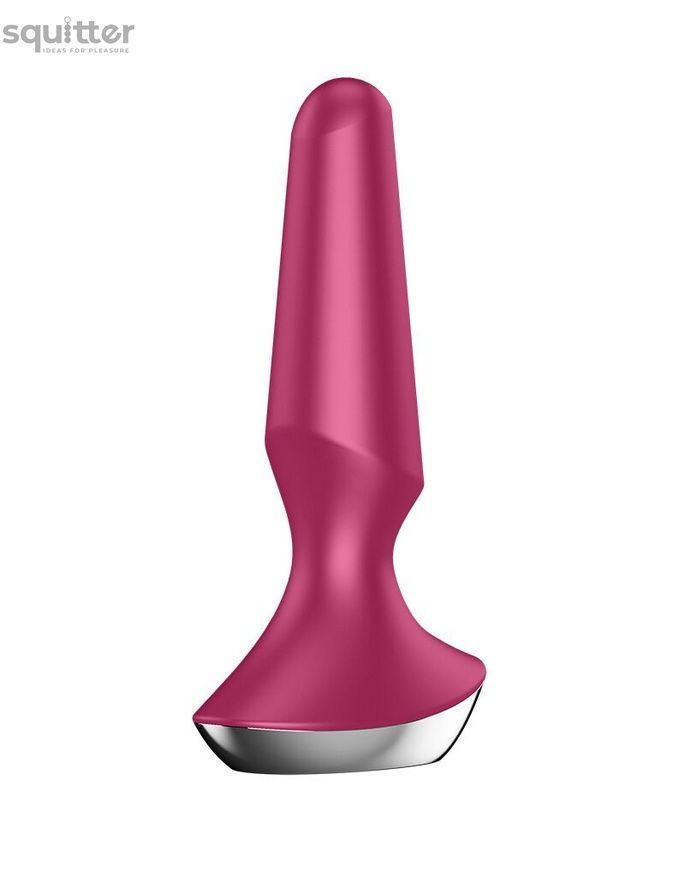 Анальна смарт-вібропробка Satisfyer Plug-ilicious 2 Berry SO5443 - онлайн-сексшоп Сквітер