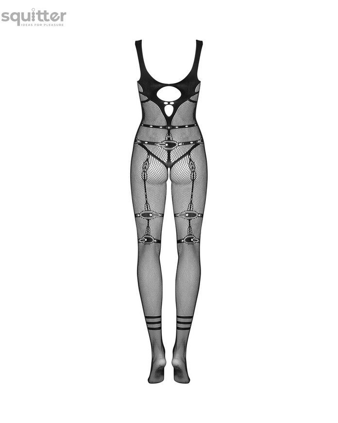 Бодістокінг Obsessive Bodystocking N123 S/M/L SX3080 - онлайн-сексшоп Сквітер