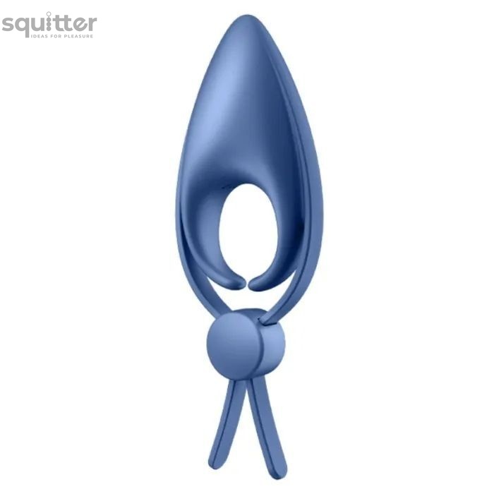 Эрекционное виброкольцо лассо с регулировкой размера Satisfyer Sniper Blue SO6080 фото