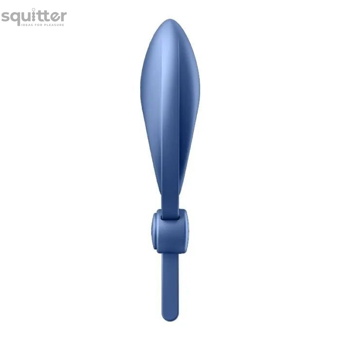 Ерекційне віброкільце ласо з регулюванням розміру Satisfyer Sniper Blue SO6080 фото