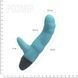 Вібратор рельєфний Adrien Lastic Cyclone Blue зі стимуляцією точки G, два мотори AD10795,2 - інтернет-магазин інтимних товарів Squitter