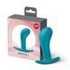 Анальна пробка Fun Factory BOOTIE L Aquamarine, діаметр 3,8 см, тонкий обмежувач SX3667,6 - інтернет-магазин інтимних товарів Squitter