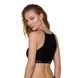 Спортивный топ с прозрачной вставкой Passion PS006 TOP black, size SSO4241,2 - интернет-магазин интимных товаров Squitter