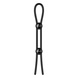 Ерекційне кільце Nexus FORGE Double Adjustable Lasso - Black SO8694 фото 1