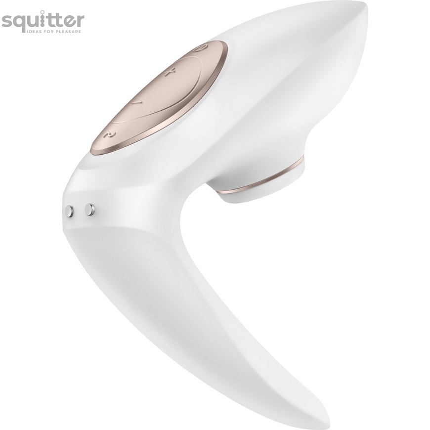 Вакуумный вибратор для пар Satisfyer Pro 4 Couples, можно использовать для секса в паре SO1827 фото