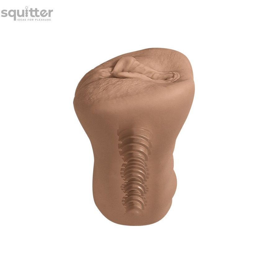 Мастурбатор-вагіна Alive Emma Super Realistic Masturbator M Caramel SX3131 - онлайн-сексшоп Сквітер