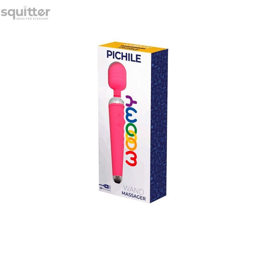Вибромассажер Wooomy Pichile, мощный, 10 режимов вибрации SO7408 - онлайн-сексшоп Сквитер