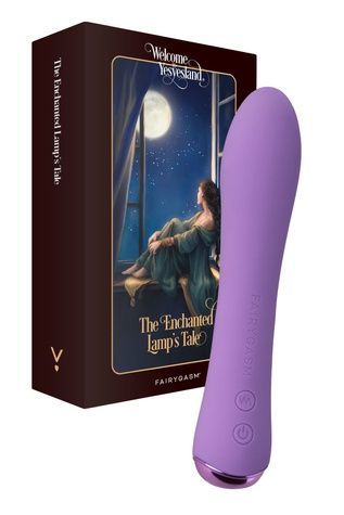 Вібратор з підігрівом FairyGasm WowGenie violet, підігрів до 42 &deg;C SX0655 - онлайн-сексшоп Сквітер