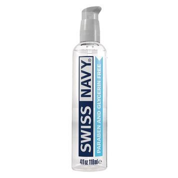 Лубрикант на водной основе без глицерина и парабенов Swiss Navy Paraben and Glycerin Free 118 мл SO5679 - онлайн-сексшоп Сквитер