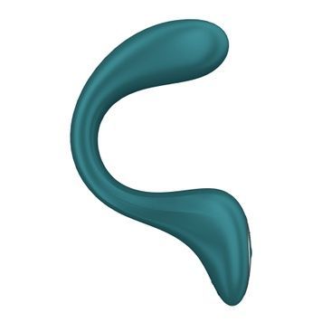 Вагінально-кліторальний вібратор Satisfyer G for Goddess 2 Bottle Green, 2 мотори SX3261 - онлайн-сексшоп Сквітер
