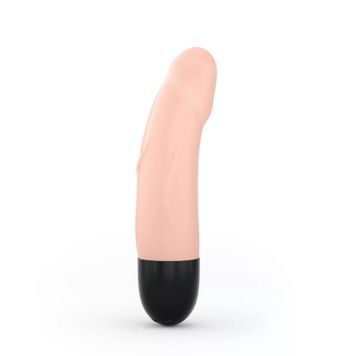 Вібратор Dorcel Real Vibration S Flesh 2.0, діаметр 3,7см, перезаряджається, для точки G SO7392 - онлайн-сексшоп Сквітер