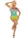 Сукня Leg Avenue Seamless Ombre Faux Lace Up Mini Dress One Size Ocean SX2775,4 - інтернет-магазин інтимних товарів Squitter