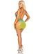 Сукня Leg Avenue Seamless Ombre Faux Lace Up Mini Dress One Size Ocean SX2775,5 - інтернет-магазин інтимних товарів Squitter