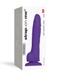 Реалістичний фалоімітатор Strap-On-Me SOFT REALISTIC DILDO Violet - Size M SO4522 фото 3